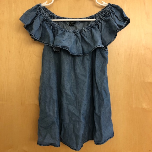 Off shoulder ruffle top - Picture 2 of 5